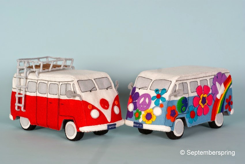 Septemberspring Galerie: Back to the sixties: Flower Power bus en rood ...