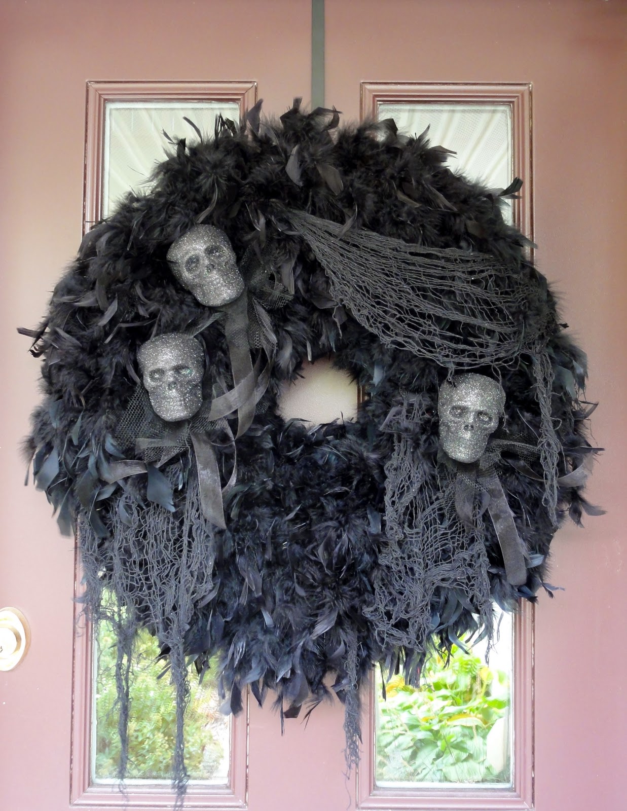 BirshyKat Spooky Halloween Wreath LOVE!