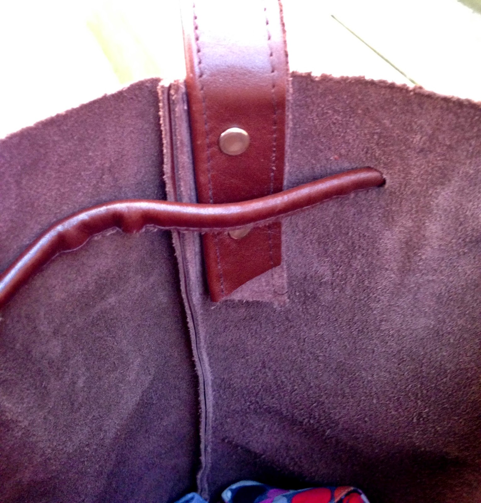 DIY Leather Bucket Bag - All Wrapped Up