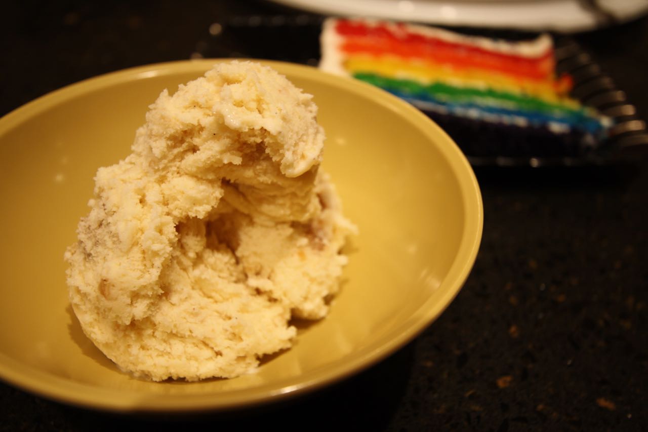 The Roediger House VanillaRum Walnut Crumble Ice Cream