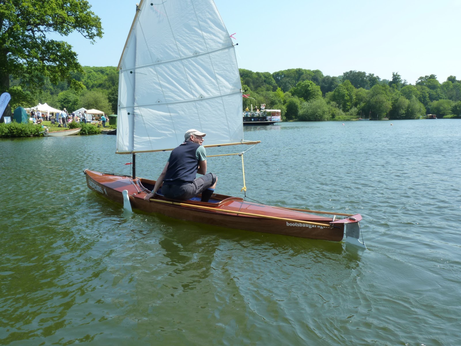 PortnaStorm Artemis Sailing Canoe.