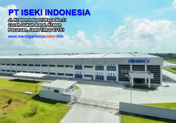 Lowongan Kerja Smk Di Pt Iseki Indonesia Pasuruan Jawa Timur Lowongan Kerja Loker Terbaru