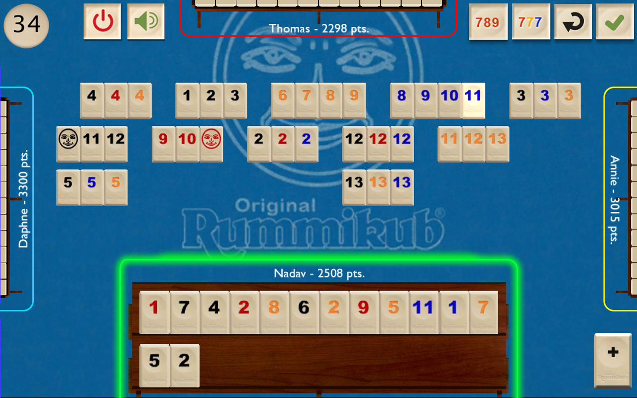 Chen Gai France ) rummikub en ligne