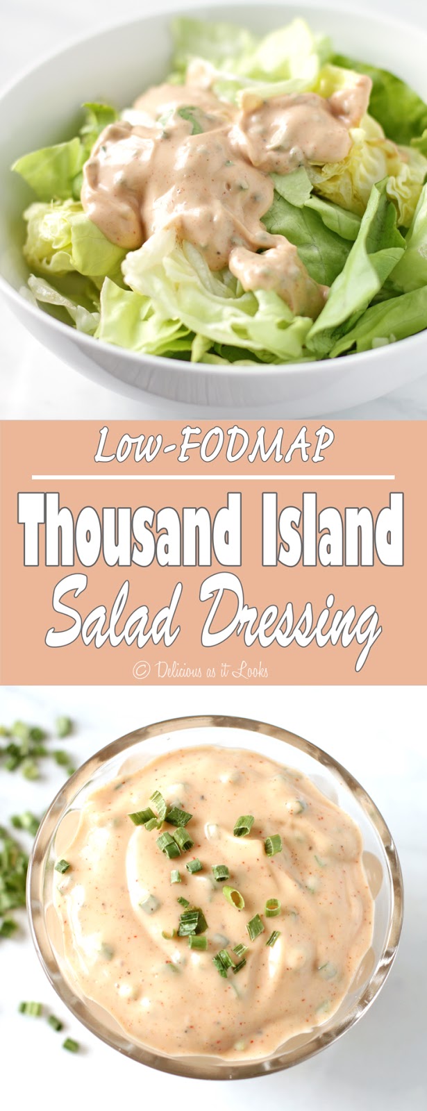 Delicious as it Looks LowFODMAP Thousand Island Salad Dressing