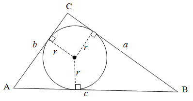 Menentukan Panjang Jari Jari Lingkaran Dalam Dan Luar Segitiga Madematika