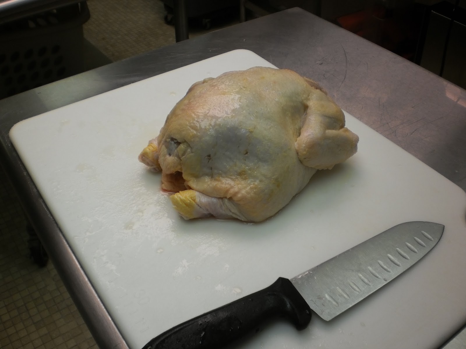 Apex High School Culinary Arts Chicken Fabrication