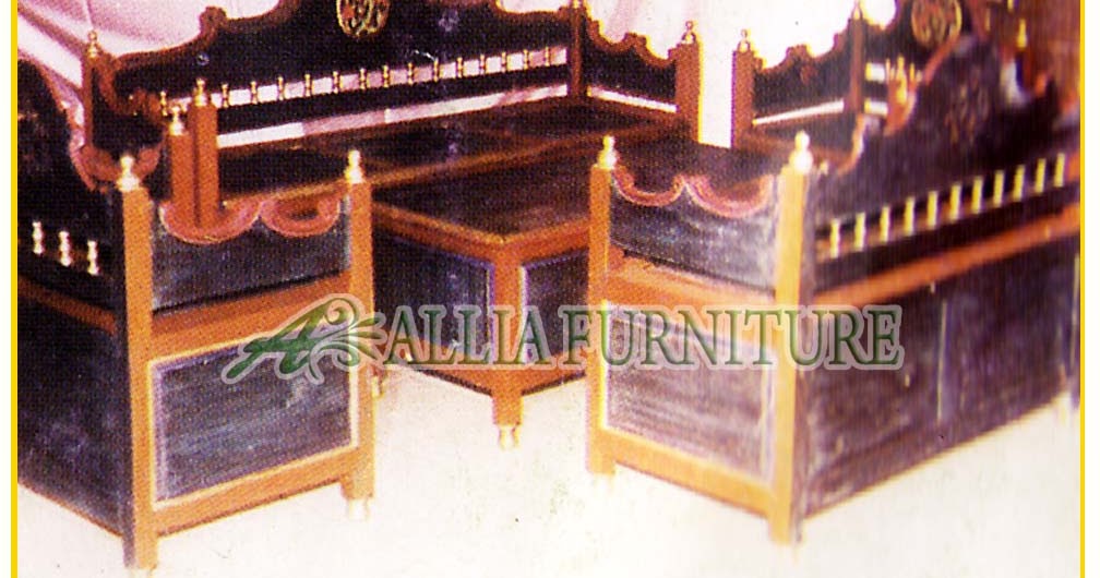 Set Meja / Kursi Tamu Ukiran Dynasty - Allia Furniture