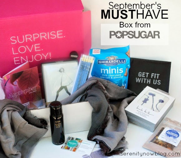A Box of Goodies from @POPSUGARMH! at Serenity Now blog #MustHaveBox
