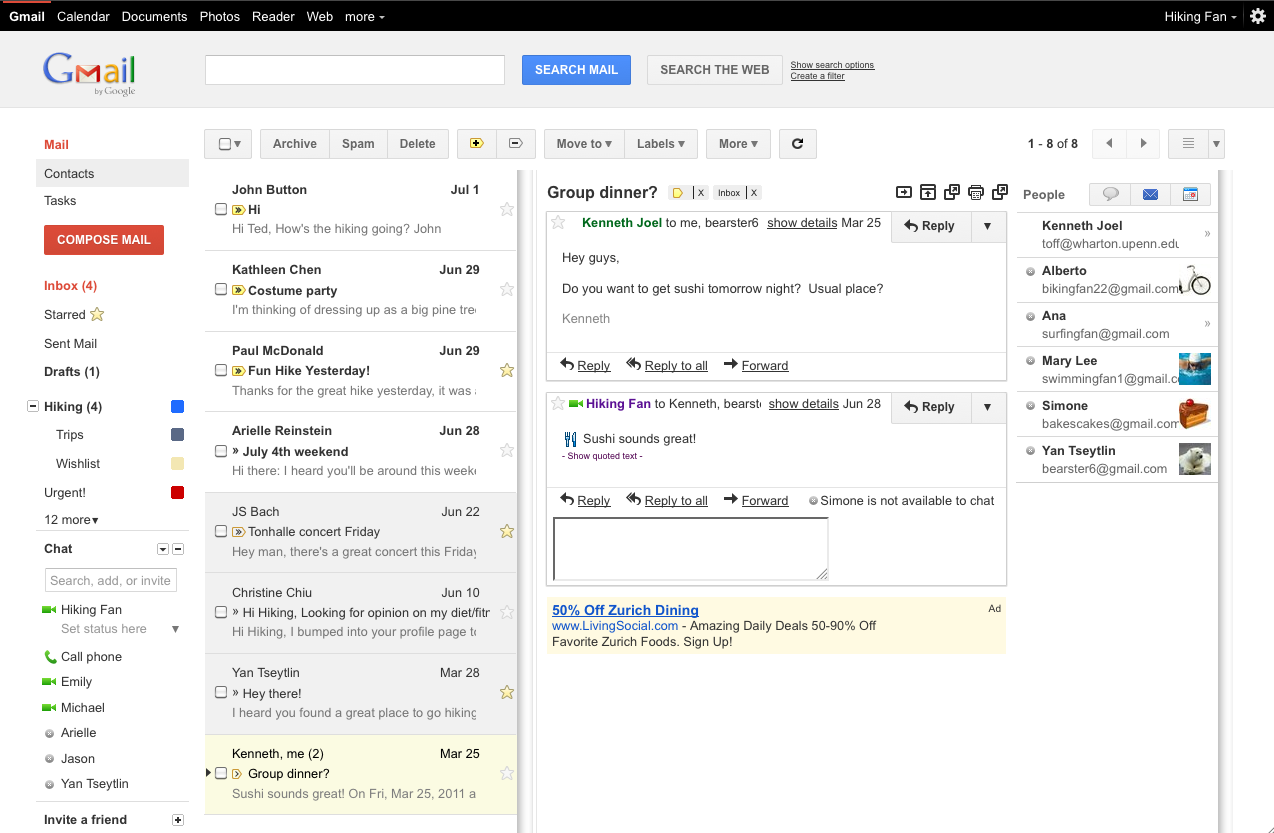 Plu Help Desk New Google Mail Lab Preview Pane