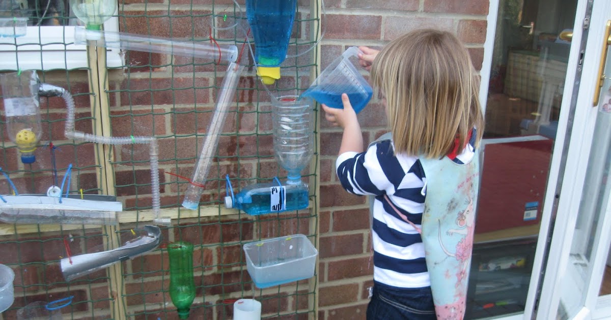 Pre-school Play: Water Wall