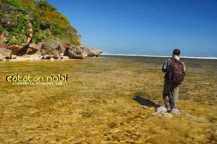 Menelisik Keunikan Pantai Ngrumput Gunungkidul Catatan Nobi