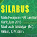 Silabus Kurikulum 2013 Mapel PAI Dan Bahasa Arab Untuk Madrasah Ibtidaiyah