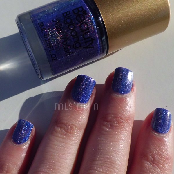 Purple Holografic Nail Polish