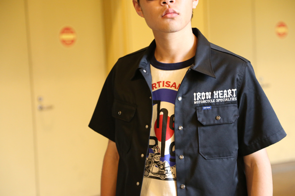 NIX-JAM Y*store. blog: IRON HEART T/Cウエポン メカニックワークシャツ