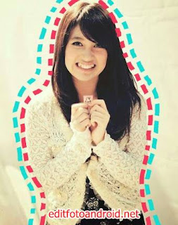 Cara Edit Foto Garis Putus-putus di PicsArt Cara Edit Foto Garis Putus-putus di PicsArt dan PicSay Pro