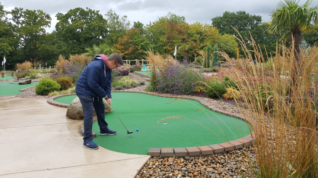 The Ham and Egger Files Adventure Golf at the Four Ashes Golf Centre