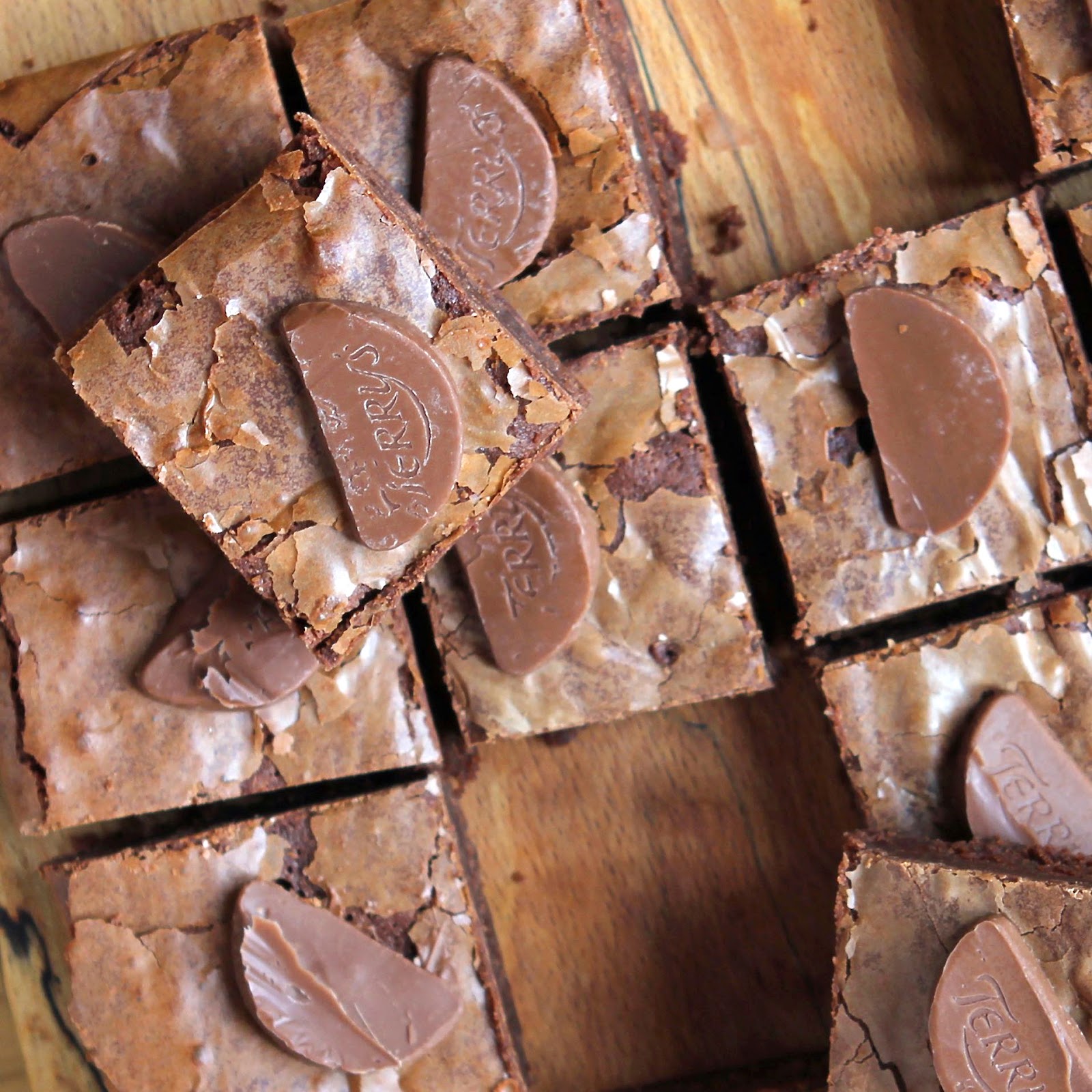 Gluten Free Alchemist Gluten Free Chocolate Orange Brownies Dark and