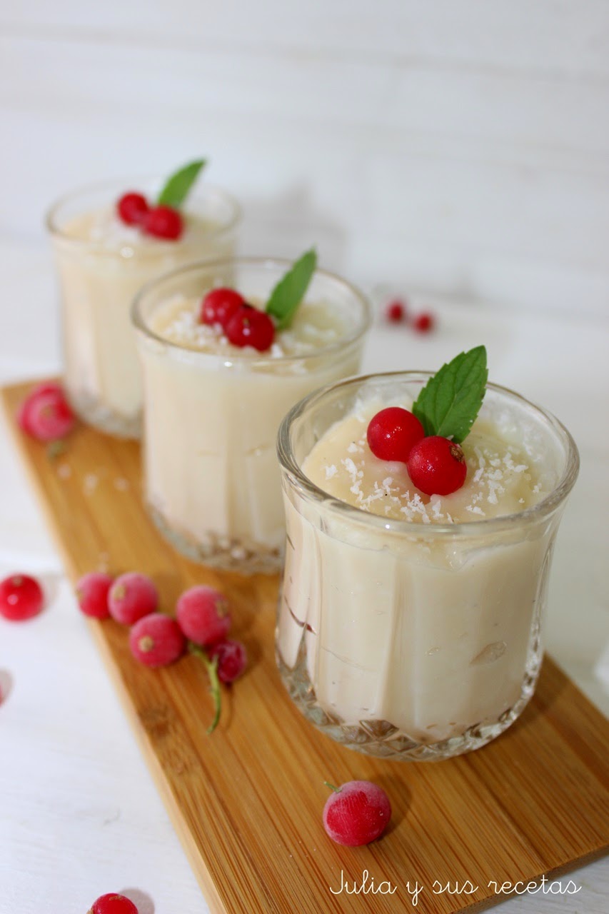 JULIA Y SUS RECETAS Crema de coco