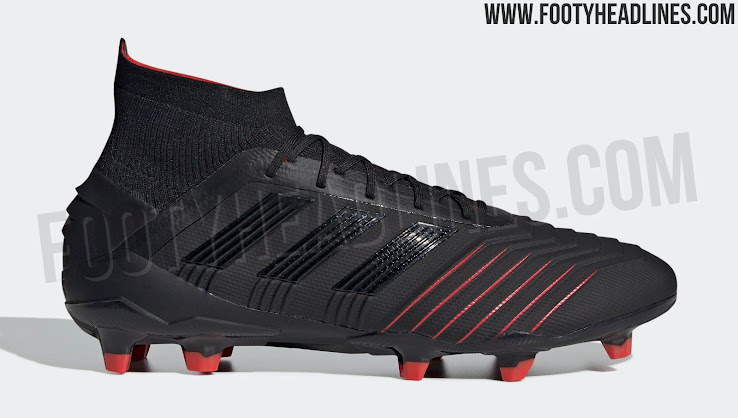adidas predator 19.1 red and black