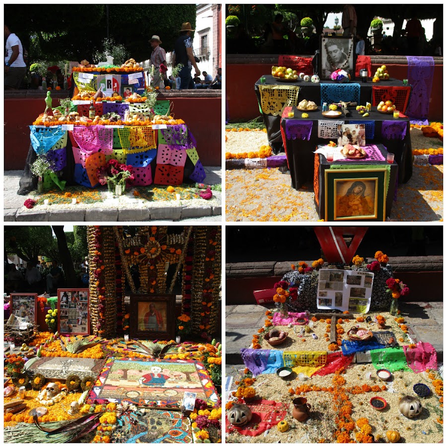 Ofrendas de día de muertos