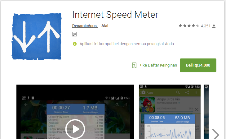 Internet speed meter full pro apk free download