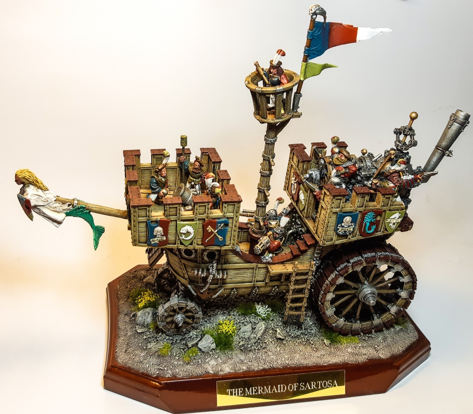 THE WORK OF SHAITAN Warhammer Empire Border Princes Landship The