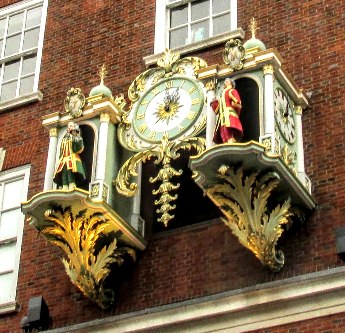 crimson kettle Fortnum & Mason's Clock