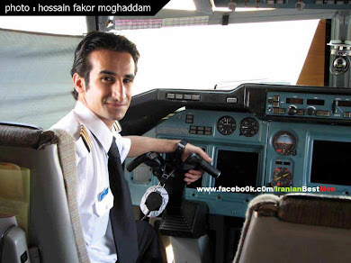 خلبان ایرانی"حسین فکورمقدمبا یک هواپیمای فوق سبک نیمکره زمین تا قطب را با پیام ❞خلیج همیشه فارس❝ پر