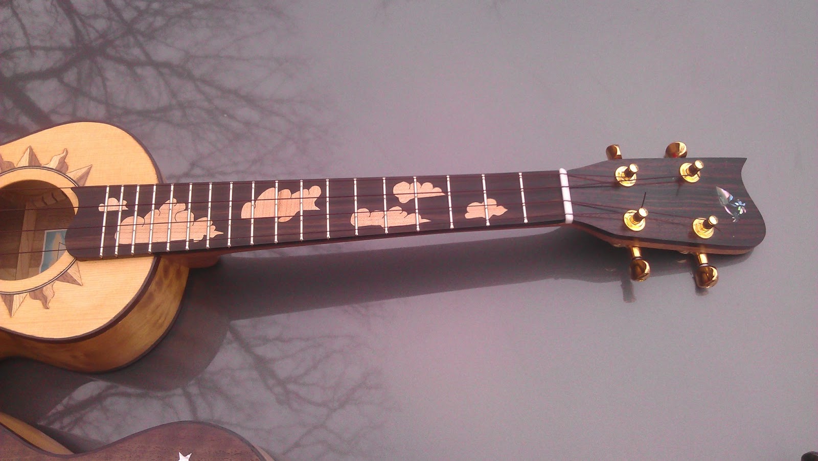 Leeward Lounge Ukuleles Sun and Moon Set