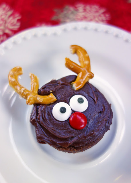 Reindeer Brownie Bites No Bake Plain Chicken