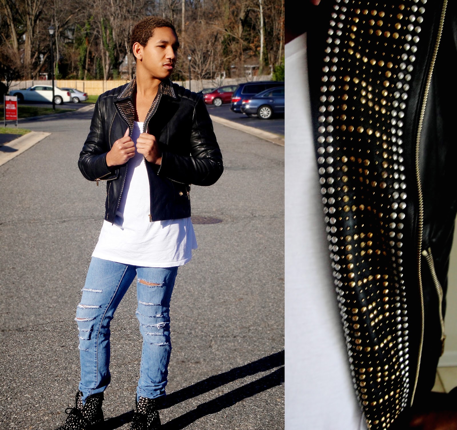 TheFashMan Outfit of the Day Gianni's Bad Boy Club