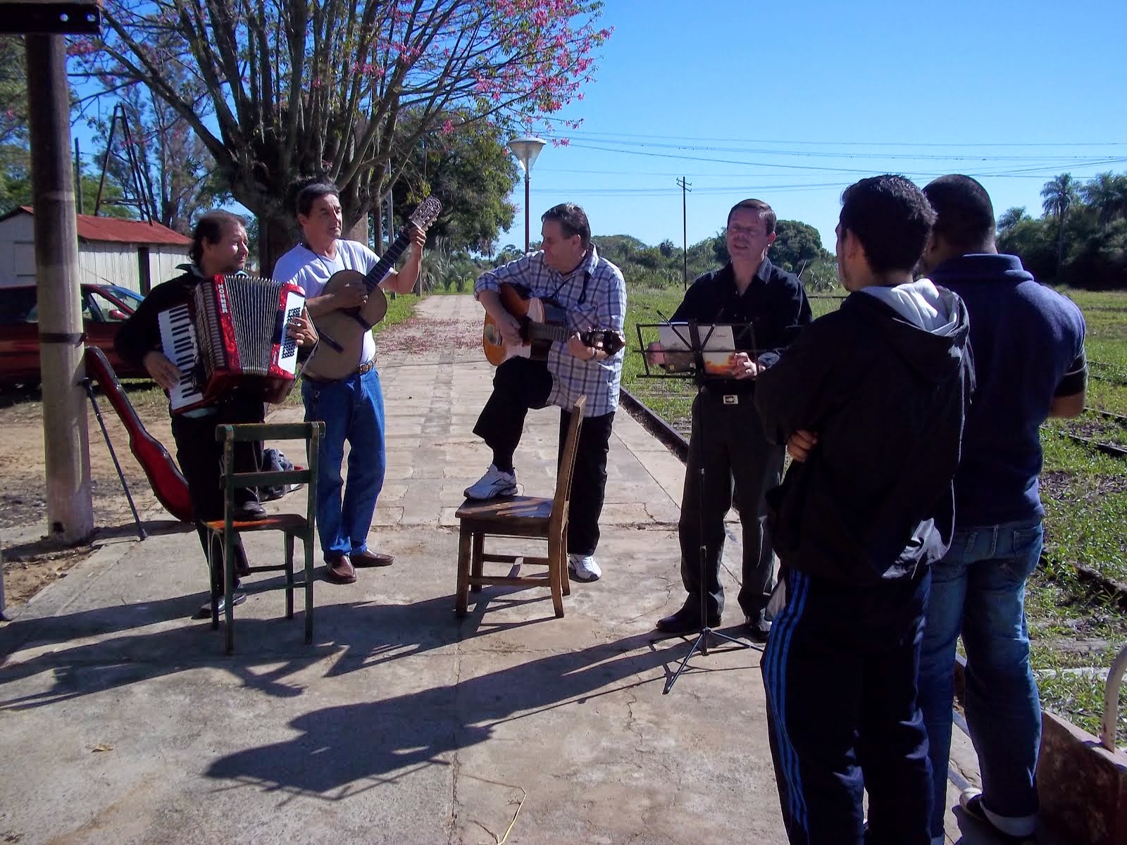 Grabando especiales para la GIRA TORTUGA (Mantilla-Provincia de Corrientes-Argentina)