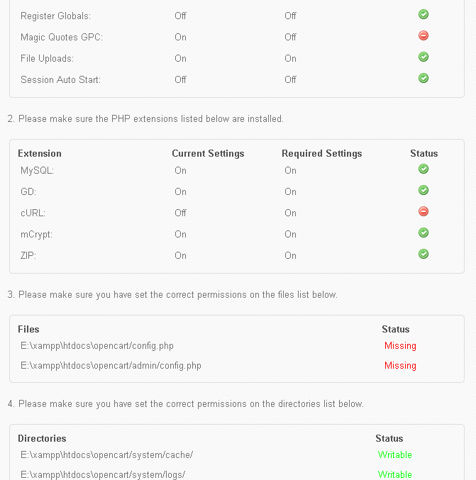 Hướng dẫn cài đặt Opencart trên Localhost