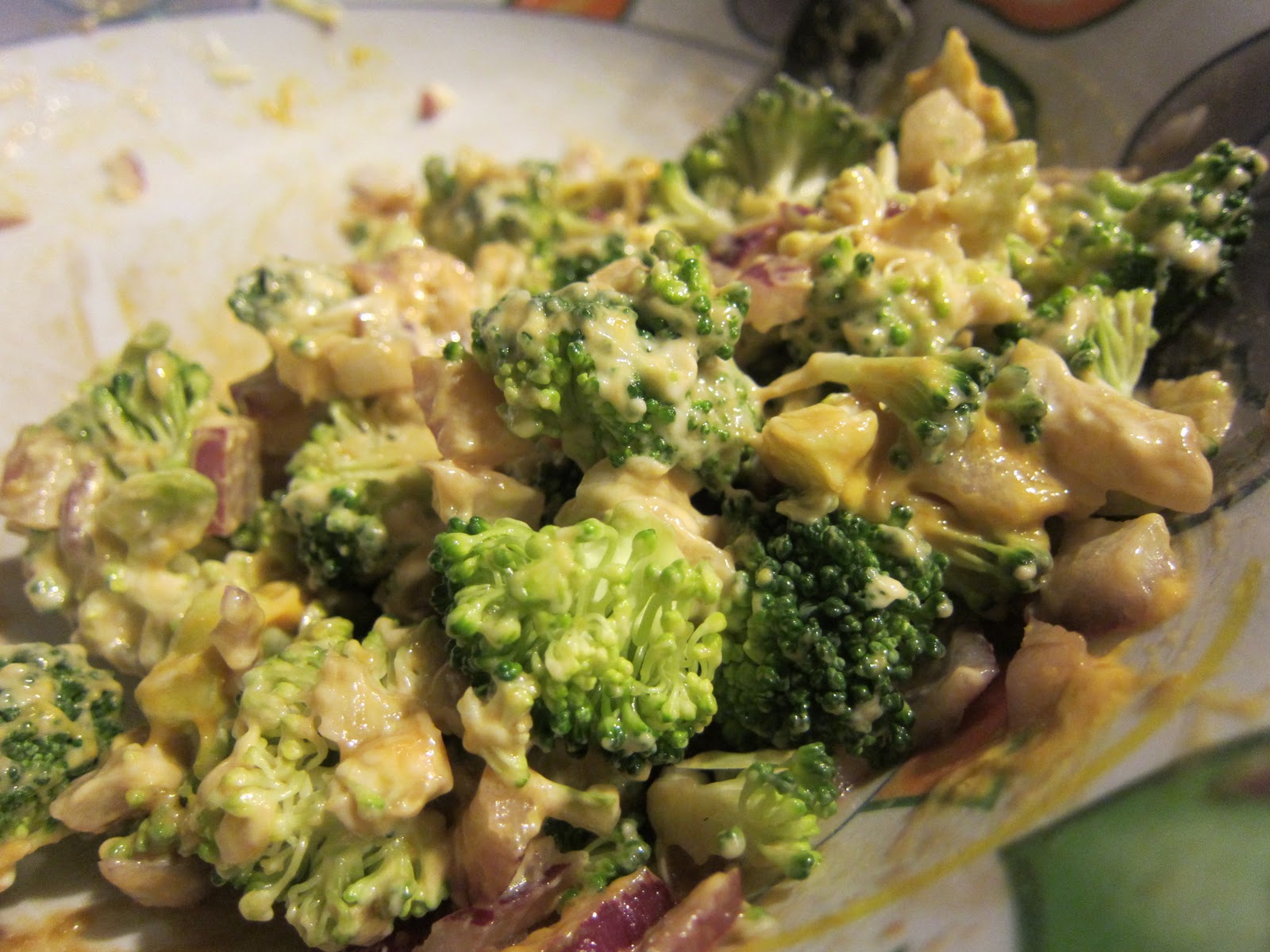 Mary's Kitchen Diaries Red Potato and Broccoli Salad