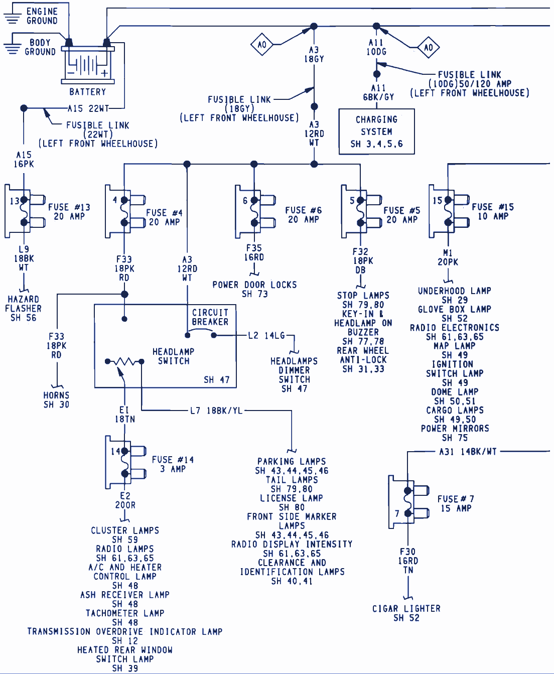 Wiring Diagrams For Dodge