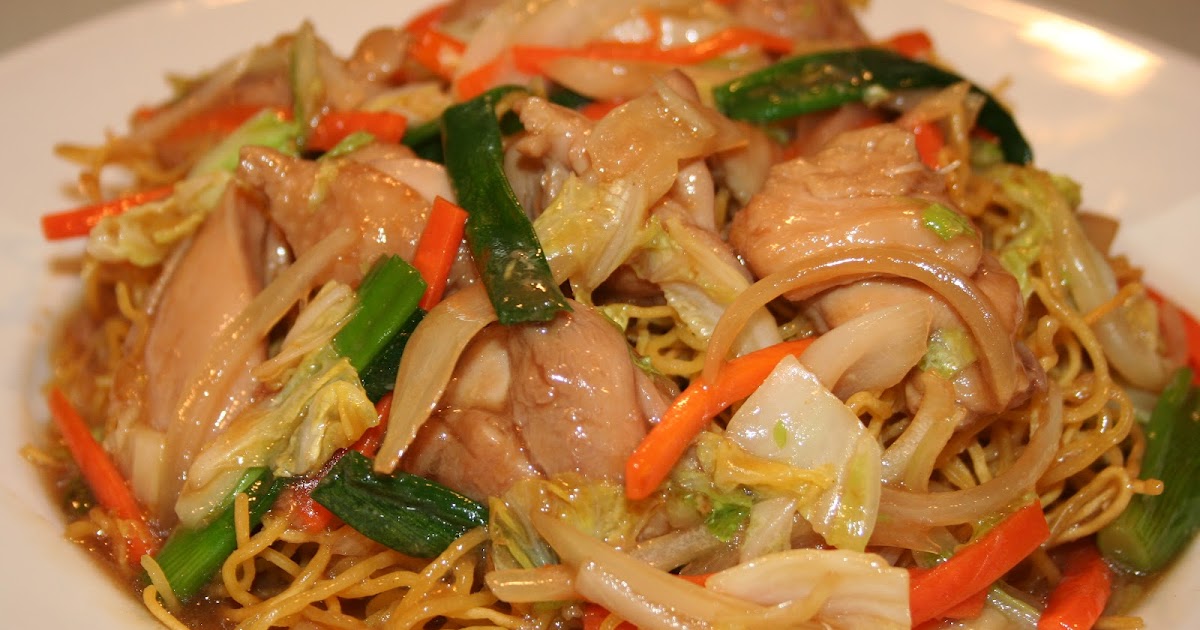 COOK WITH SUSAN Chicken Chow Mein