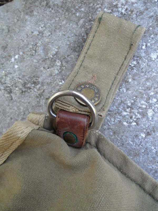 Four Bees WW1 & WW2 US Mess Silverware, Canteen, and Mess Kit Bag