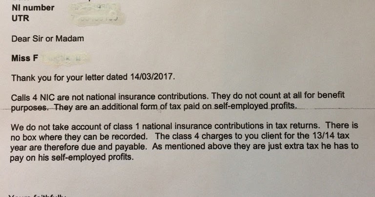 HMRC Is Shite HMRC Ignorance About NIC On Display HMRC Is Shite HMRC Ignorance About NIC On Display