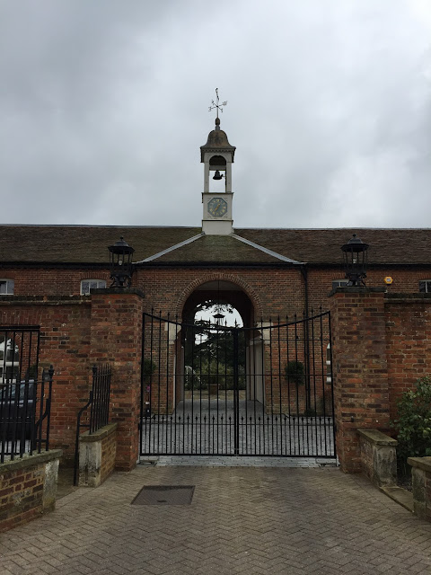 Entrance and clock tower, Hadley Green Road, EN5