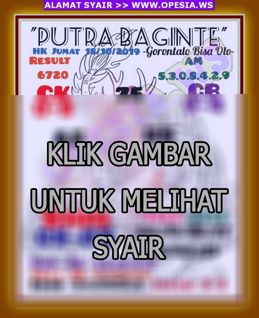 1 New Message Kode Syair Hongkong 18 Oktober 2019 Forum Syair Togel Hongkong Singapura Sydney