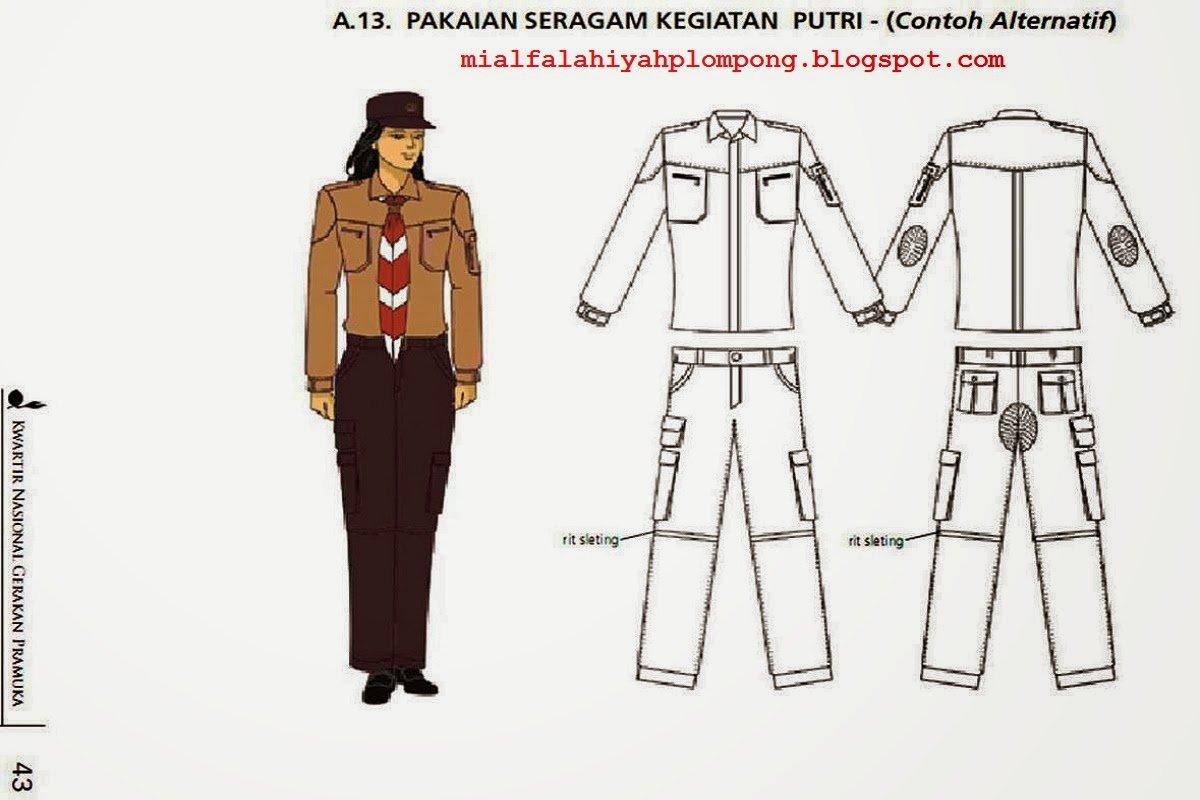 SK Kwartir Nasional Nomor 174 Tahun 2012 tentang Pakaian 