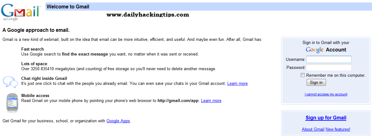 How To Hack A Gmail Account Using Phishing Page By Dailyhackingtips