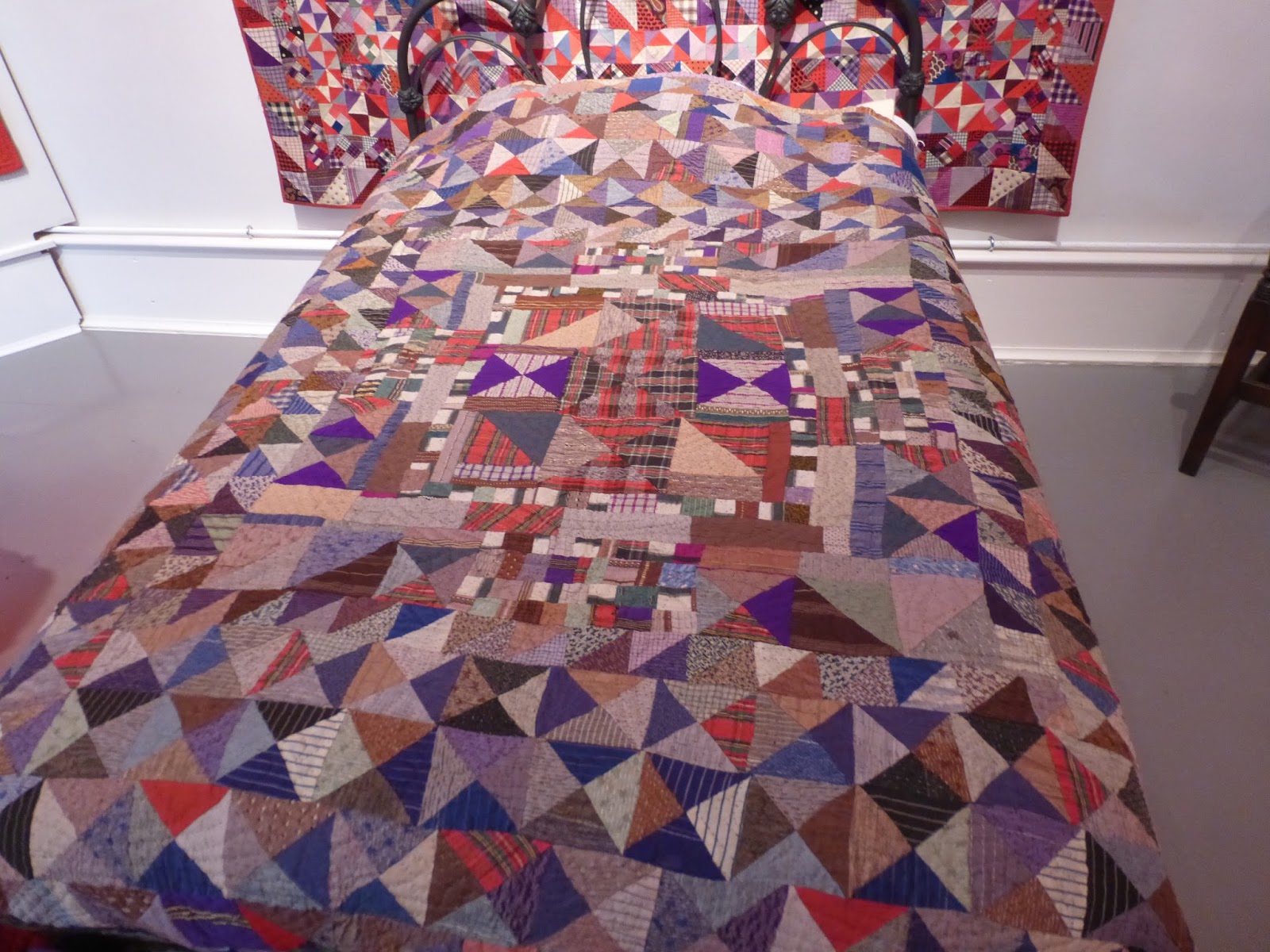 sashiko and other stitching A trip to the Welsh Quilt Centre