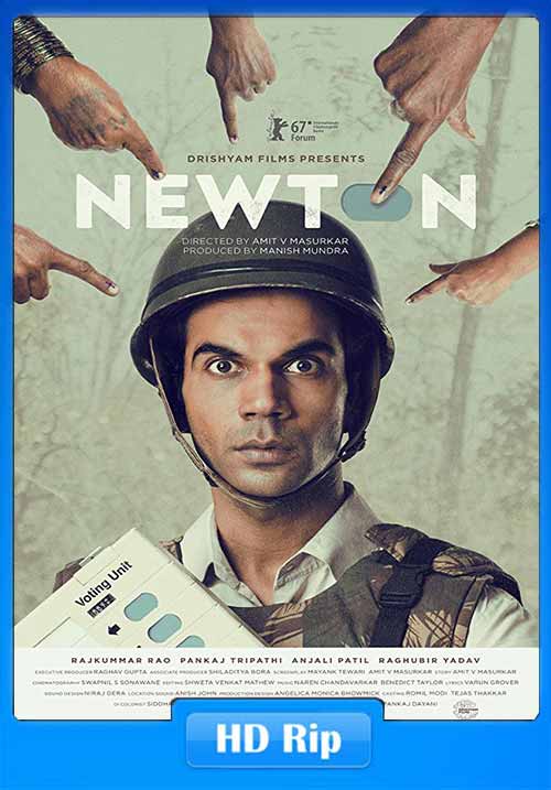 Newton 2017 Hindi 480p HDRip 300MB Full Movie Free Download