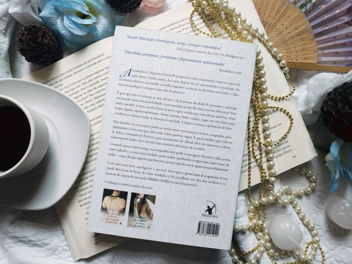 RESENHA DE LIVRO: NOVE REGRAS A IGNORAR ANTES DE SE APAIXONAR - SARAH MACLEAN