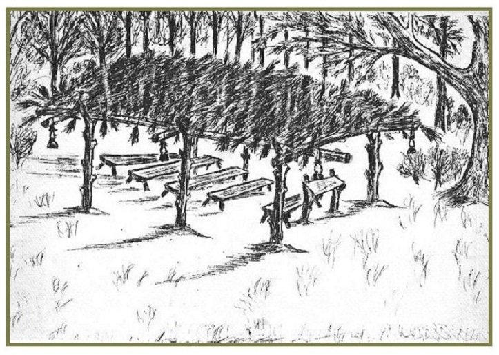 Confederate Legion Brush Arbor Days