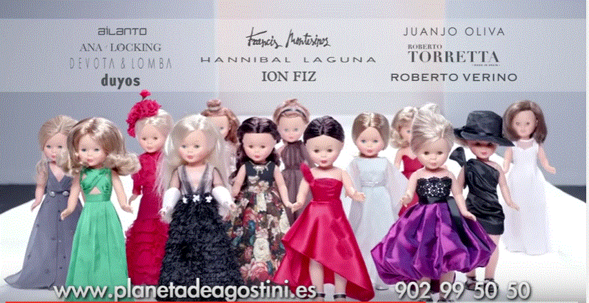 planeta de agostini vestidos nancy