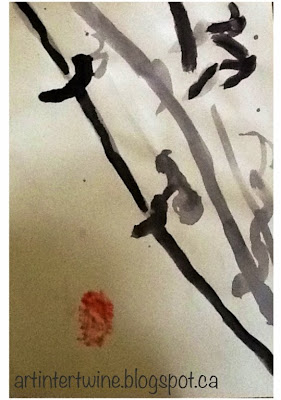 Art Intertwine - Sumi-e Bamboo Painting