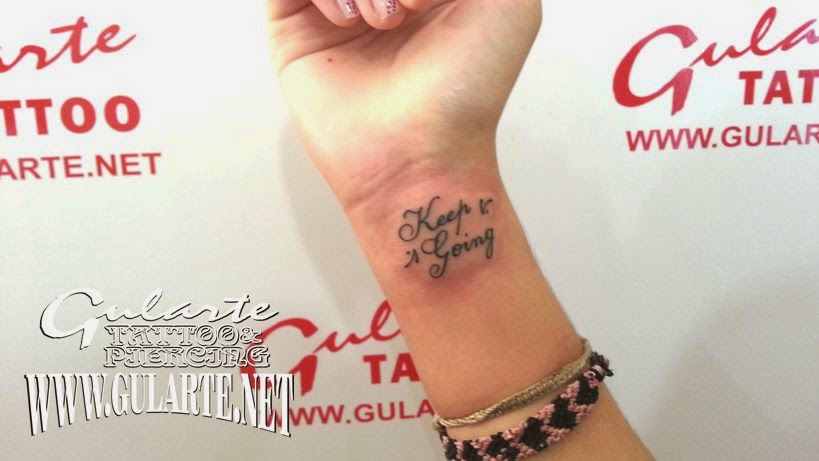 8. "Keep Going" rose tattoo - wide 7