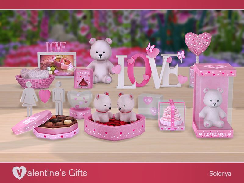 soloriya Valentine's Gifts. Sims 4